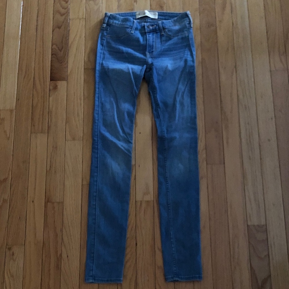 Hollister Dark Blue Jean Leggings